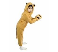 Genérico Disfraz Niño Halloween León Dorado. Pijama De Animal Para Fiestas De Disfraces Y Representaciones. Traje Cosplay Para Edades 3-10 Años. Vestuario Infantil Obra Teatro. Regalo Original