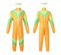 Genérico Disfraz Niño Halloween Mono De Discoteca Retro Años 70 Para Niños Y Niñas Traje De Cosplay Para Fiestas Disfraces Y Actuaciones Ideal Halloween Carnaval Infantil Bailes La Épo