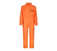 Genérico Disfraz Preso Hombre Mono Naranja Disfraz Preso Prisoner Overall Jumpsuit Adulto Convicto Disfrazes Prisionera Mujer Prisionero Convicto De Halloween Cosplay Traje para Carnaval Fiestas