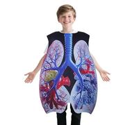 Generico Disfraz Pulmón Adulto - Vestido Para Papel Del Pulmón - Vestido Prop Para Enseñanza Anatomía Médica - Para Espectáculos Halloween Demostraciones Científicas Aula Juegos de Rol en