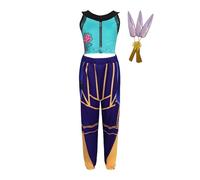 Genérico Disfraz Zo-ey Kp-op Niña, Disfraz de Cosplay Hunters para Niña con 3 Piezas dardo, Demons Hunters Animes Cosplay Costume, Conjunto Inspirado Idol Asiática para Regalos Especiales para 3-14