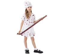 Genérico Disfraz Zombie Niño Traje De Halloween Con Manchas De Sangre Estilo Gótico Para Niños Disfraces Carnaval Para Fiestas Temáticas Conjunto Completo Aterrador Y Realista