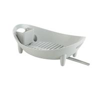 Genérico Dish Rack - 15.55in Silicone Kitchen Organizer with Utensil Holder and Drainboard, Dish Racks For Kitchen Counter, For Sink Camping Travel Home Apartment Office Dorm