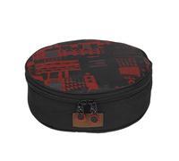 Genérico Dishes Storage, Dishes Organizer Bag Camping 9.25inch, Water-Resistant Round Cookware Pouch for Outdoor Dinner, Picnic, Gatherings, Long-Lasting and Resilient, Efficient Space