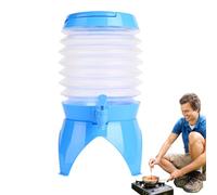 Genérico Dispensador de Bebidas para Camping - PP 5,5 L | Contenedor De Agua Almacenamiento De Bebidas Plegable con Grifo, Botella De Agua De Gran Capacidad | Beber bebidasPicnic, Reunión