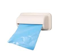 Genérico Dispensador De Bolsas De Basura - Soporte para Bolsas De Residuos Bajo Fregadero,Dispensador De Sin Necesidad De Taladrar para Despensa Encimera Cocina Dormitorio Armario Cajón Lavandería