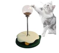 Genérico dispensador de golosinas para gatos - accesorio de enriquecimiento alimentario felino - bola de alimentación para entrenamiento cognitivo estimulación mental gestión del peso