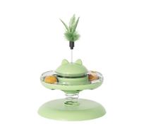 Genérico Dispensador de Premios para Gatos | Base Antideslizante con Pista De Bolas - Interactivo con Base Antideslizante | para Ejercicio, contra Aburrimiento y Comer Lento