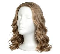 Genérico Display Manikin Head - Wig Mounting Block Form, Portable Hair Accessory Holder, Smooth Styling Base, Estable Countertop Showcase Model | Perfect Professional Salon Artists Collectors Home