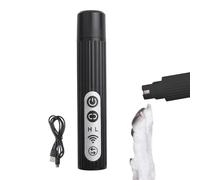 Genérico Dispositivo de lijado eléctrico para perros, 3 modos recargable portátil con LED, cuidado de patas, animal pequeño, para amantes de las mascotas, adultos, amigos, mujeres, hombres