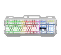 Genérico Dispositivo del Teclado RGB Juego: Tablero De Tipificación Retroiluminado, Panel Mecánico | Visual Light Gear Estética, Switches De Clics De Haga En Programable para La Configuración De