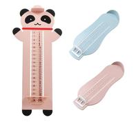 Genérico Dispositivo Medidor de Pies para 3 Piezas, Regla Ajustable para Medir Tallas de Calzado Infantil, Materiales Seguros, Uso para Bebés 0-15 Años, Herramienta Práctica para Elegir