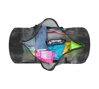 Genérico Dive Bag for Gear, Foldable Mesh Snorkel Equipment Duffle, Large Lightweight Sports Organizer for Swimming, Beach, Scuba, Soccer, Volleyball, Pool, Travel, Laundry, Gym Use