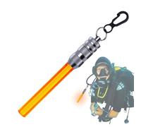 Genérico Dive Light | Bright Underwater Light with Clip, Versatile Illumination Battery Powered Diving Warning Lights, Waterproof and Reusable Long Burn Time, LED Lights For Night Diving