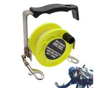Genérico Dive Reel - Diving Reel Spool, 290FT Ergonomic Heavy Duty Adjustable Nylon, Multipurpose Dive Reels For Snorkeling Spearfishing Boat Outdoor Beach Underwater Women Men