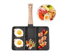 Generico Divided Grilgl Pafn,fryindg Pans Nonstick Egg Paan | Sjection Square Grill Pank Dividled Frying P an | Section Breakfast Pan Meal Skillet Griddle Ed Pahn for Eggs, Bacon