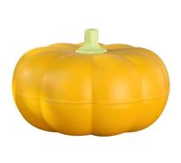 Genérico Divided Serving Tray | 2 Tier Halloween Pumpkin Serving Bowl | 25x25x16cm/9.84x9.84x6.3 Inches Divided Snack Box For Outdoor Picnics Movie Nights