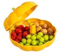 Genérico Divided Serving Tray, Pumpkin Snack Bowl, Two Tier Serving Bowl