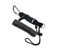 Genérico Diving Lanyard - Diving Camera Lanyard with Quick Release Metal Buckle | Underwater Rope | Spring Coiled Camera Lanyards | for Securing Camping Outdoor Sports Activities