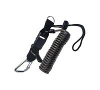 Genérico Diving Lanyard - Quick Release Metal Buckle Rope | Underwater Diving Spring Clip Lanyard | Stainless Steel Gear For Climbing Camping Securing Outdoor Sports Coiled Camera