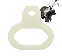 Genérico Diving Mouthpiece Holder - Silicona Pulpo Regulator Clip, Quick Release Fixing Sleeve, Luminous Spare Second Stage Lanyard | Dive Safety Convenience Accessory for Secure Attachment