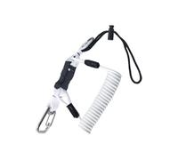 Genérico Diving Retractable Lanyard | 10x8x3cm Single-Handed Anti-Lost Retractable Underwater Rope,Diving Spring Quick-Release Spring Clip Lanyard,for Securing Camping Outdoor Sports Activities