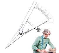 Generico Divisor De Ala De Muelle - Divisor De Ala para Espaciado de 3 Pulgadas Herramienta Artesanal de Cuero De Bricolaje | Espaciado Ajustable De Bricolaje | Metal con Cerradura | Marcat