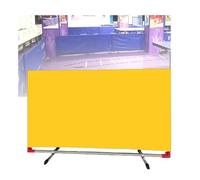 Genérico Divisor De Campo De Ping Pong Modular Deflector De Ping Pong, For Estudio, Gimnasio, Deportes Escolares Y Entrenamiento(Color3,8 Pieces)