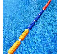 Genérico Divisores de carriles de Piscina Línea Flotante Divisor de Seguridad para Piscinas Cuerda con boya Escalera para Piscinas, Divisor de Seguridad para Piscinas, flotadores de Seguridad para pi