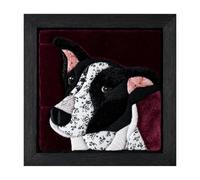 Genérico DIY Animal Fabric Art Painting Kit, No Sewing with Frame