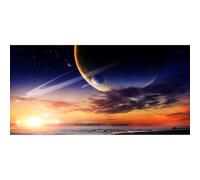 Genérico DIY Diamond Painting Kits for Adults, 5D Amanecer Diamond Art Kits for Beginners, Cuadrado Full Drill House pintura diamante Art, DIY Painting by Numbers para Decoración Hogar 50x150cm Z7831