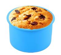 Genérico DIY Food-Grade Silicone Cake Molds - Multi-Size Round Baking Trays For Cakes, Pastries & Desserts | Flexible, Non-Stick & Bakeware Set For Home & Professional Use