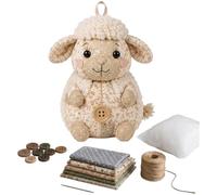 Genérico DIY Patchwork Animal - Hecho a mano con corte y costura Animal DIY para adornos lindos Shelf Decor Quilting & Project (C, One Size)