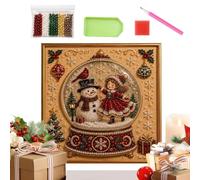 Genérico DIY Pearl Art Kit, Christmas Craft, 3D Wall Decor, Painting Set