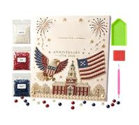 Genérico DIY Pearl Painting Kit,DIY Handmade Dots Beads Craafts Decor - Bead Paintings Craaft Art Kit - for Bedroom Kitcshen Home Indoor Wall Living Rooms Decoration Women Men Kids