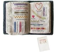 Genérico DIY Stitch Book,Creative Mini Sewing Books,Portable Embroidery Stitches Books for Beginner Enthusiast Elevate Sewing Skills Ideal