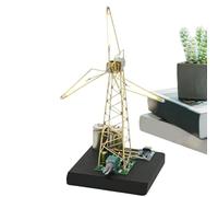 Genérico DIY Windmill Night Light, Rotating Windmill Night Light, Desktop Mechanical Art Lamp | Lamps For Craft Lovers Collectors Bedroom Livings Room Dorm Home Apartment Nursery Bedsides