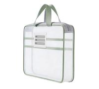 Genérico Document Storage Bag - 12 Inch Portable File Organizer | Nylon Document Holder - Breathable Visible Documents Pouch with Handle and Office Files Neatly Organized for School Classroom Exams