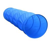 Genérico Dog Agility Tunnel 180x55x55cm 1200g | Portable Pet Obstacle Training Set with Jump Rings | Outdoor Exercise Equipment For Canine Fitness