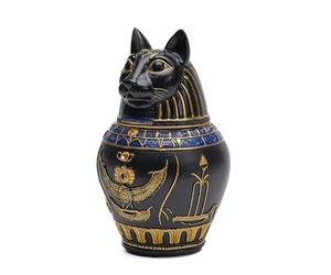 Genérico Dog Ashes Urns, Resin Urns - Egyptian Themed Pet Ashes Memorial Urn - For Cat and Animal Loss Memorials, Sympathy and Mourning, Tabletop Or Graveside
