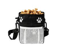 Genérico Dog Bag | Waterproof Treat Pouch | Training Snack Storage Bag | with Built-In Poop Bags Dispenser For Puppy Rewards Food Toy Outdoor Walking Camping Travel Pet Essentials