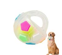 Generico Dog Ball - y el con mango - Pelota calmante para perros - para razas pequeñas de grandes dimensiones que mastique agresivo cachorro de para exterior