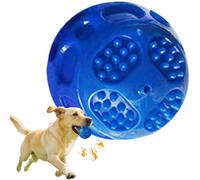 Genérico Dog Balls, Anti Stress Squeaky Toy, Calming Ball Chew, Kid Safe Imaginative Role Playing Fun, Puppy Teething and Training Aid for Beach, Park, Yard, Playtime, 2.36 Inches
