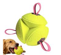 Genérico Dog Balls - Rope Chew Toy, Puppy Interactive Play for Large Breed, Pet Supplies with Long Lasting Fun, Animal Care, Training Ball for Indoor Outdoor and Aggressive Chewers