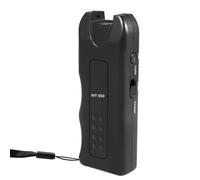 Genérico Dog Bark Control, Ultrasonic Training Device, Pet Bark, Led Flashlight Feature, Handheld Safe Trainer, for Indoor Outdoor Pet Use, 5.12x1.85x0.98 Inches, Black, 1 Piece
