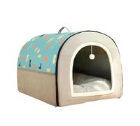 Genérico Dog Bed, Cama for Perro, caseta Plegable y cálida for Invierno, cojín for Perros pequeños, medianos y Grandes, Camas for Dormir, Estera for Gatos, Manta,For Pets(Middle Frame2,XL75X50X50CM)