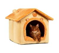 Genérico Dog Bed - Cat Shelter | Puppy Beds with Removable Cover, Kitten Bed for Puppies Promotes Relaxation, Pet Shelter, Cat Cave for Indoor Lounging and Napping, Sleep Cushion
