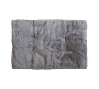 Genérico Dog Bed - Comfortable Plush Pet Mat, Pad Sofa, Keeping Pets Warm, Sleeping Cushion Furniture for Home, Apartment, Hotel, Bedroom, 28.4x45.3x2.6 Inches, Silver Gray