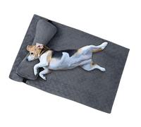 Genérico Dog Bed for Medium Dogs Orthopedic Sofa Bed Mat with Removable Pillow Nonskid Bottom Perfect for Crate Use and Couch Comfort Suitable for Small Medium and Large Breeds