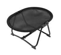 Genérico Dog Bed Outdoor - 22.44 Inch Dog Cot Outdoor | Iron Cloth Hammock - Foldable Breathable Elevated Pet Bed with Non Slip Feet for Camping Backyard Travel & Outdooŗ Relaxation